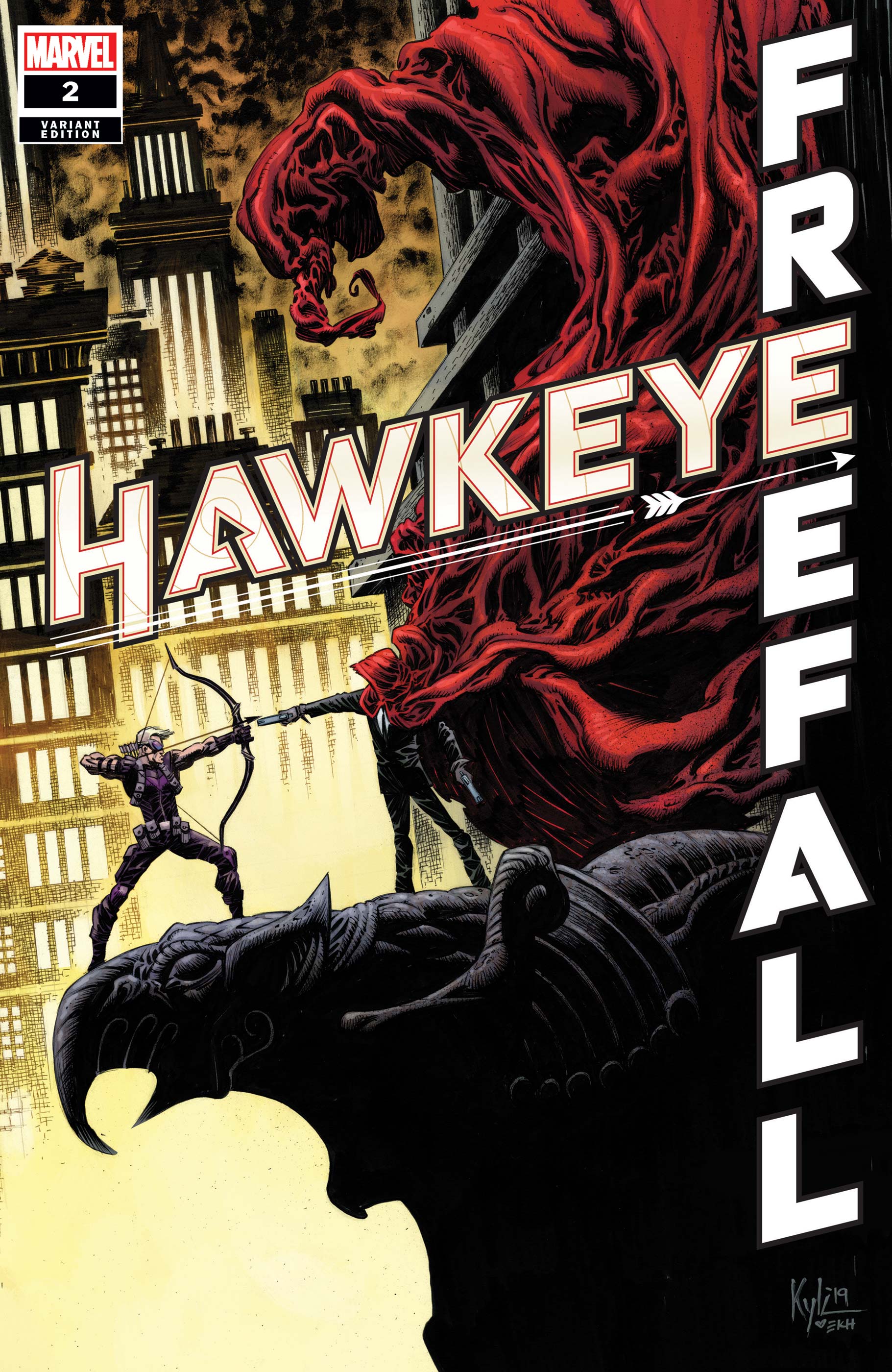 Hawkeye Freefall #2 Hotz Variant