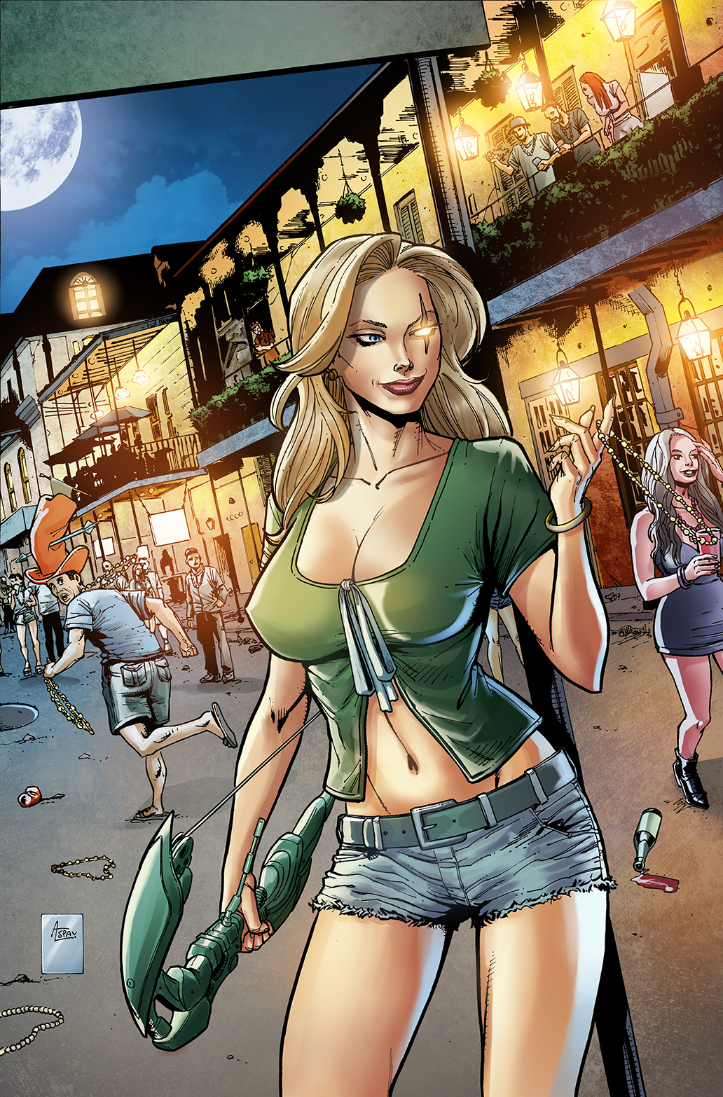 Robyn Hood Hearts of Darkness Oneshot Cover C Spay