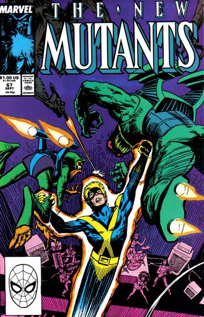 The New Mutants #67 [Direct]-Very Fine