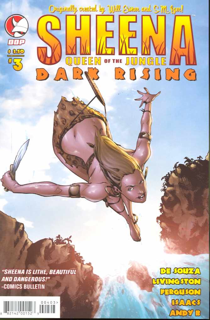 Sheena Dark Rising #3 Andrasofsky Cover C