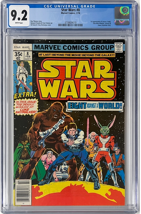 Star Wars #8 (1977) Cgc 9.2