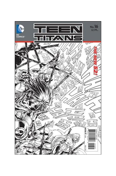 Teen Titans #16 1 for 25 Incentive Brett Booth, Norm Rapmund (2011)