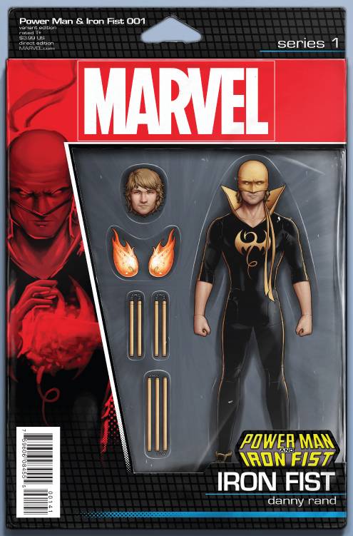 Power Man And Iron Fist #1 (Christopher If Action Figure Variant) (2016)