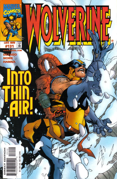 Wolverine #131 [Direct Edition - Corrected] - Very Fine -