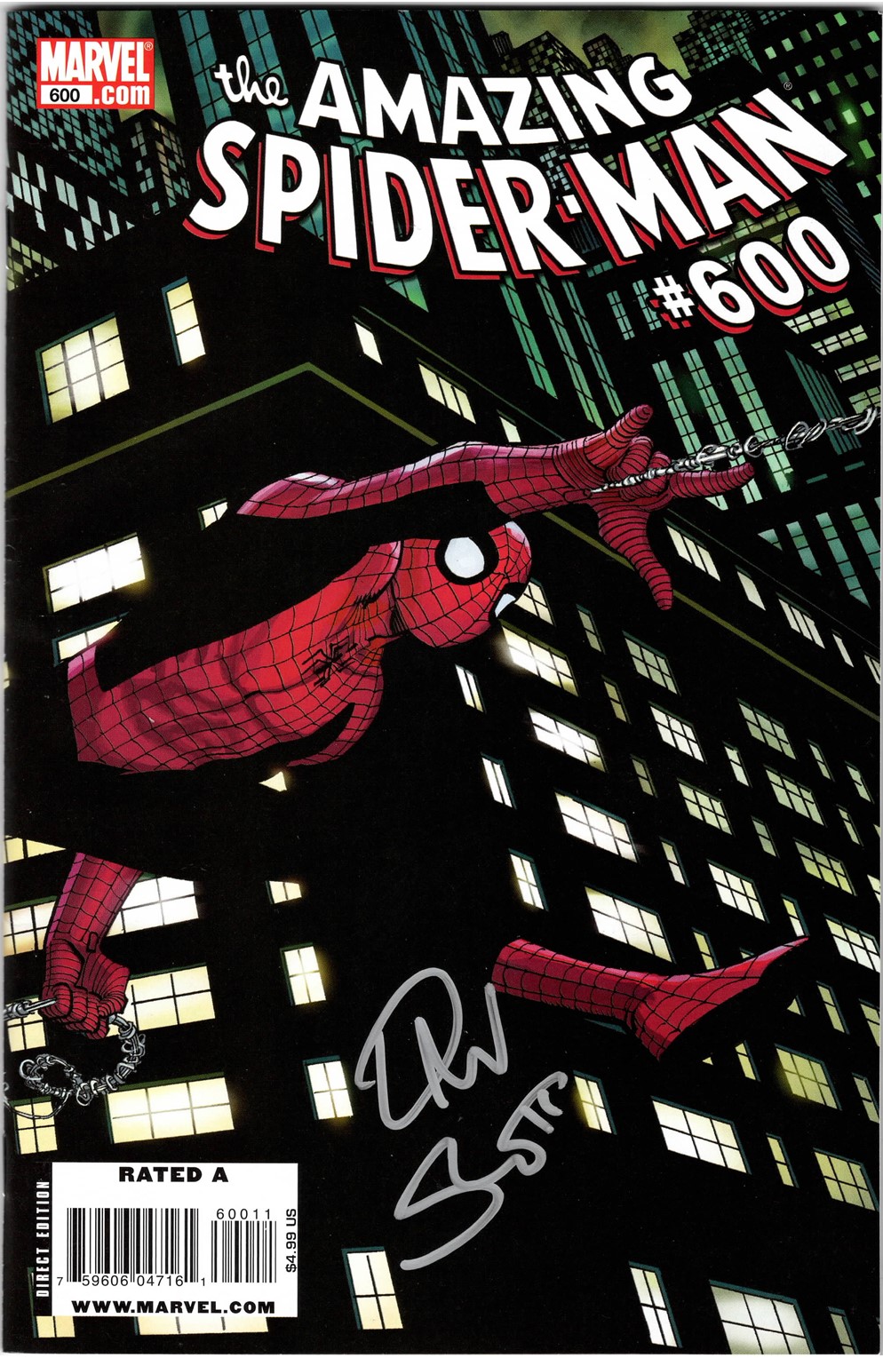 Amazing Spider-Man #600 Signed