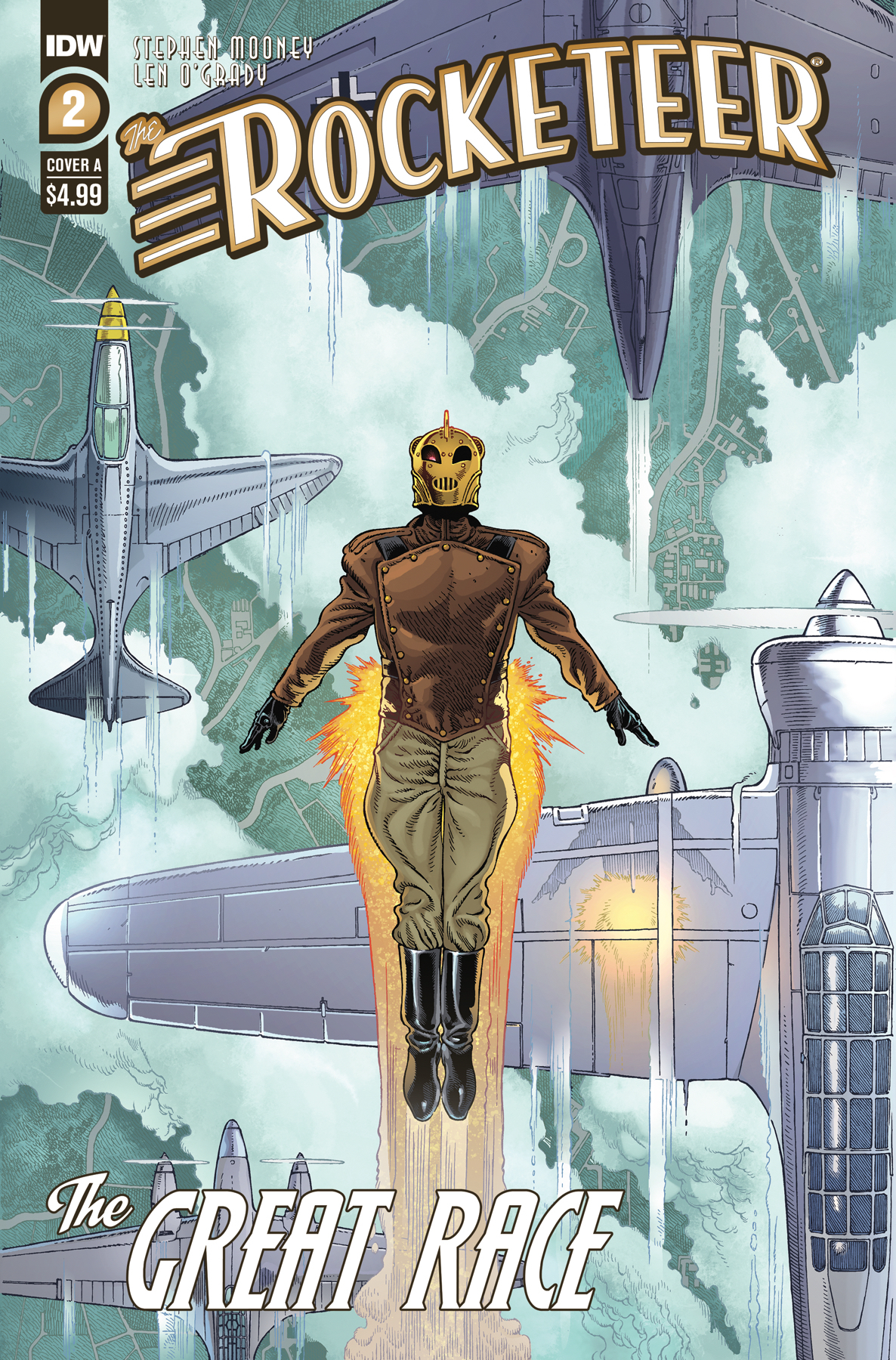 Rocketeer The Great Race #2 Cover A Gabriel Rodriguez (Of 4)