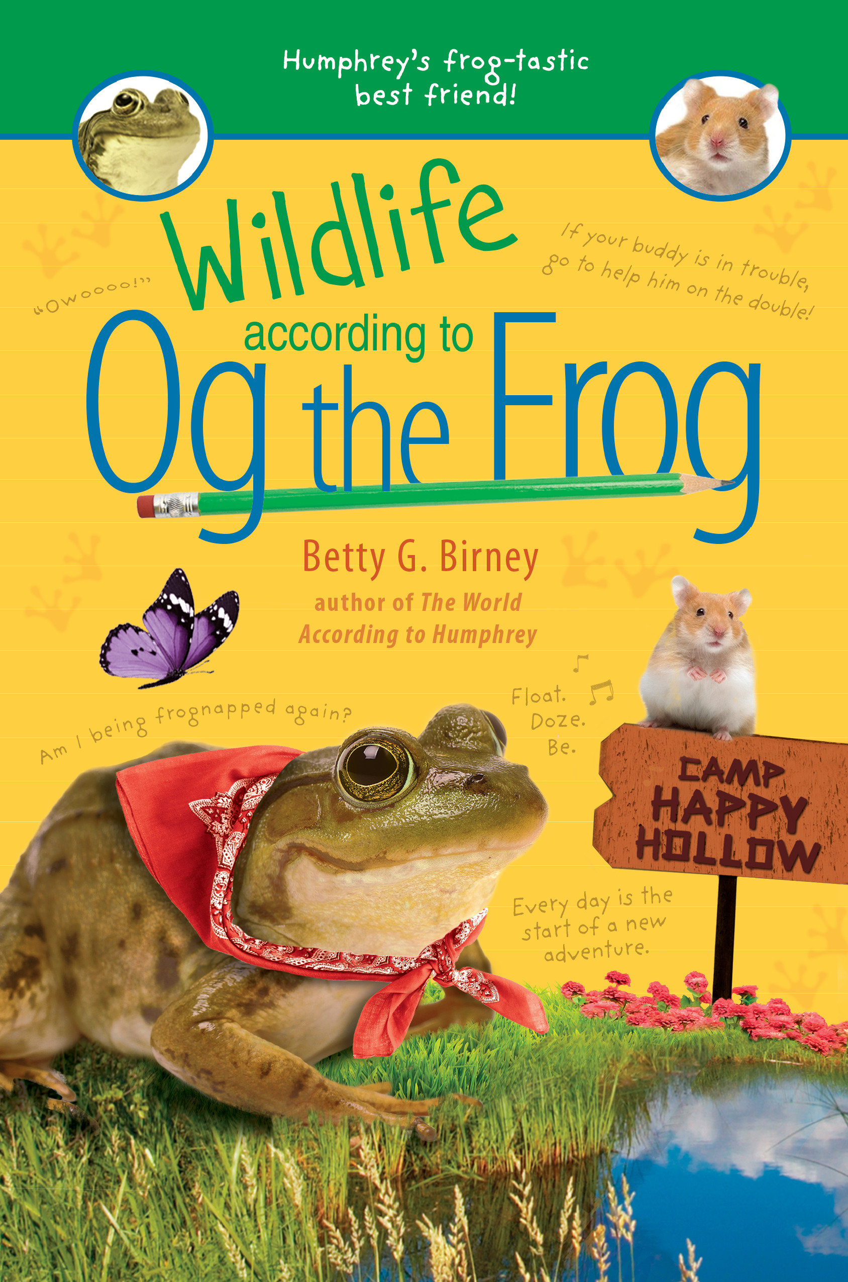 Wildlife According To Og The Frog (Hardcover Book)