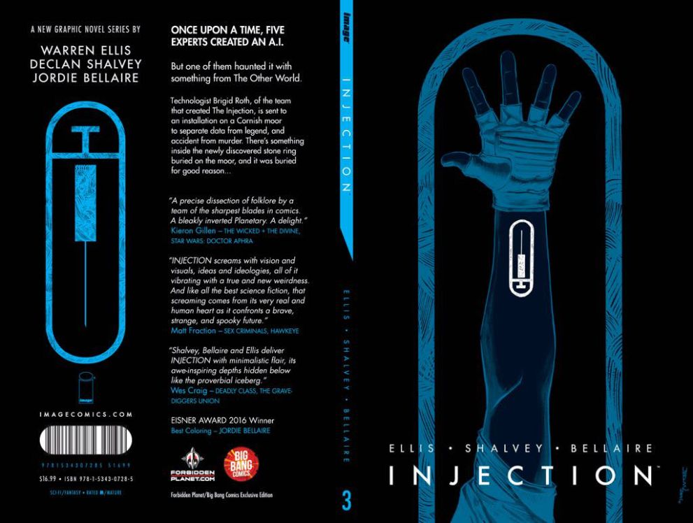 Injection Graphic Novel Volume 3 Big Bang Comics Store Exclusive Edition