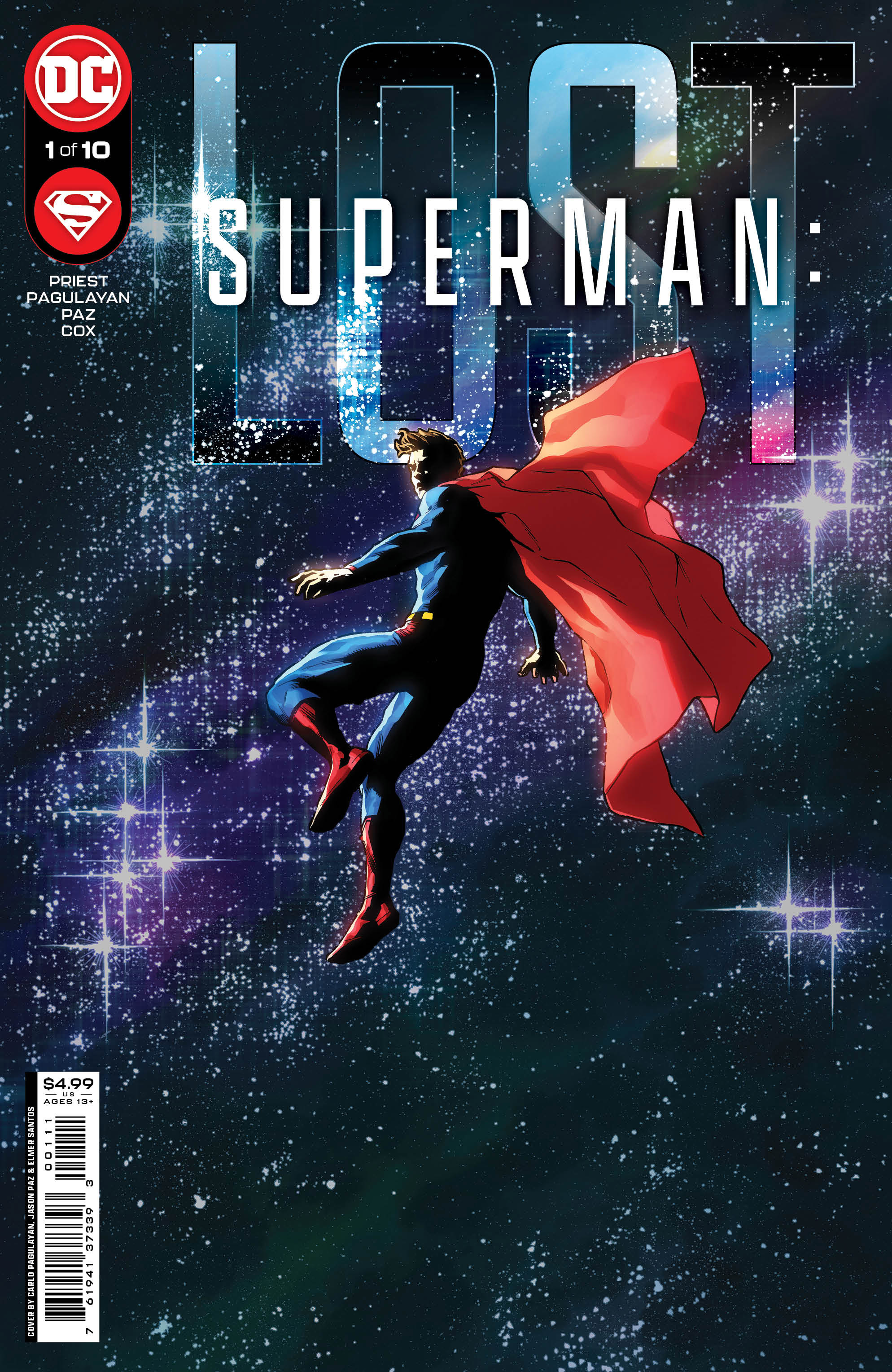 Superman Lost #1 (Of 10) Cover A Carlo Pagulayan & Jason Paz