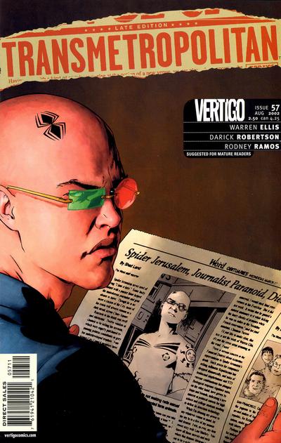 Transmetropolitan #57-Very Fine (7.5 – 9)