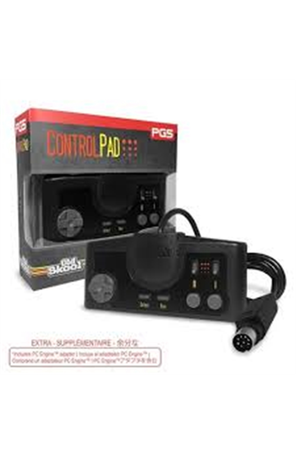 Old Skool Pro Gamer Series Controller For Turbografx 16 And Pc-Engine