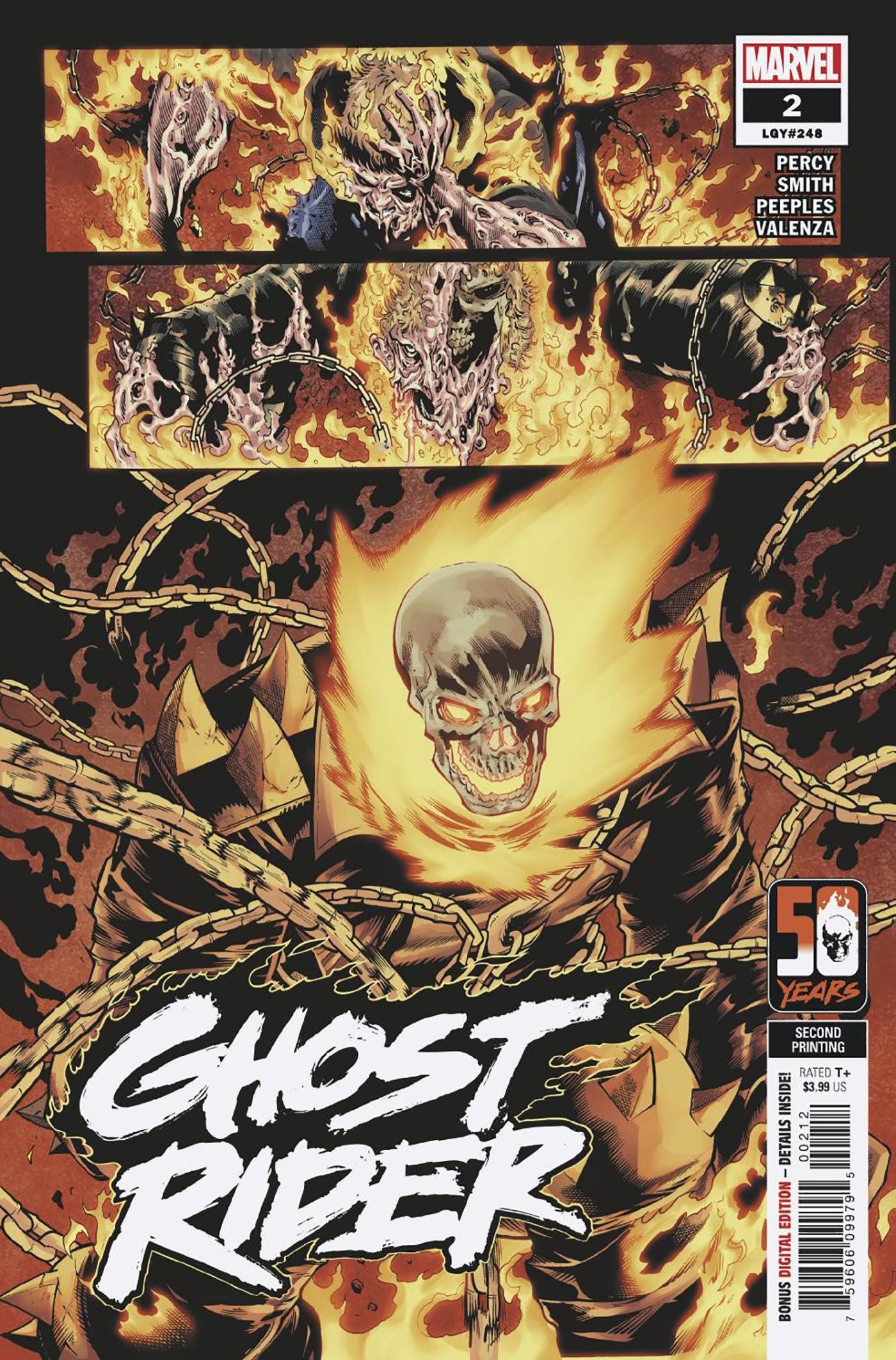 Ghost Rider #2 2nd Printing Cory Smith Variant (2022)