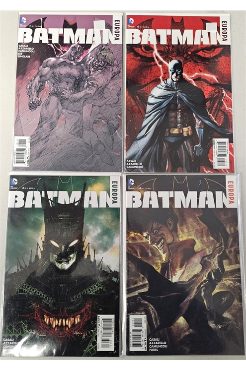 Batman Europa #1-4 (2015) Set