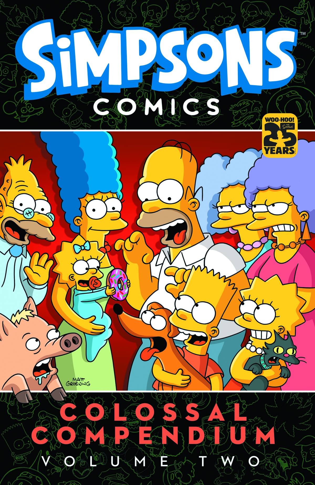 Simpsons Comics Colossal Compendium Graphic Novel Volume 2