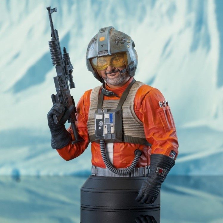 Star Wars Celebration Excl The Mandalorian 1/6 Scale Trapper Wolf Mini Bust