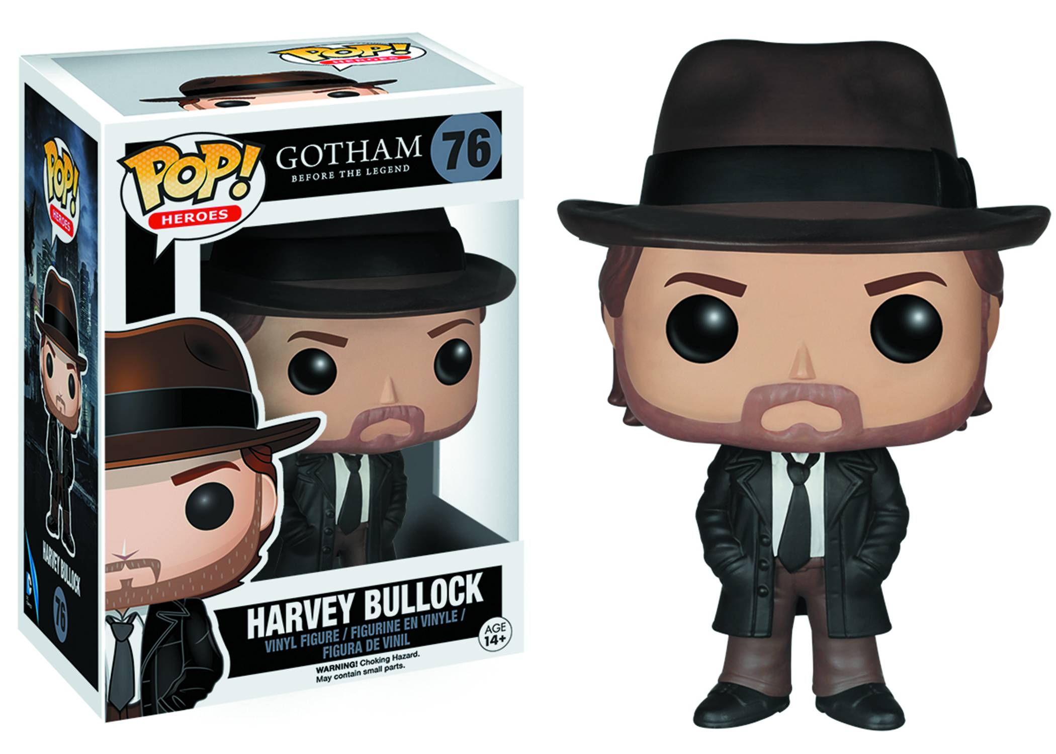 Funko Pop 76 Gotham Harvey Bullock Vinyl Figure