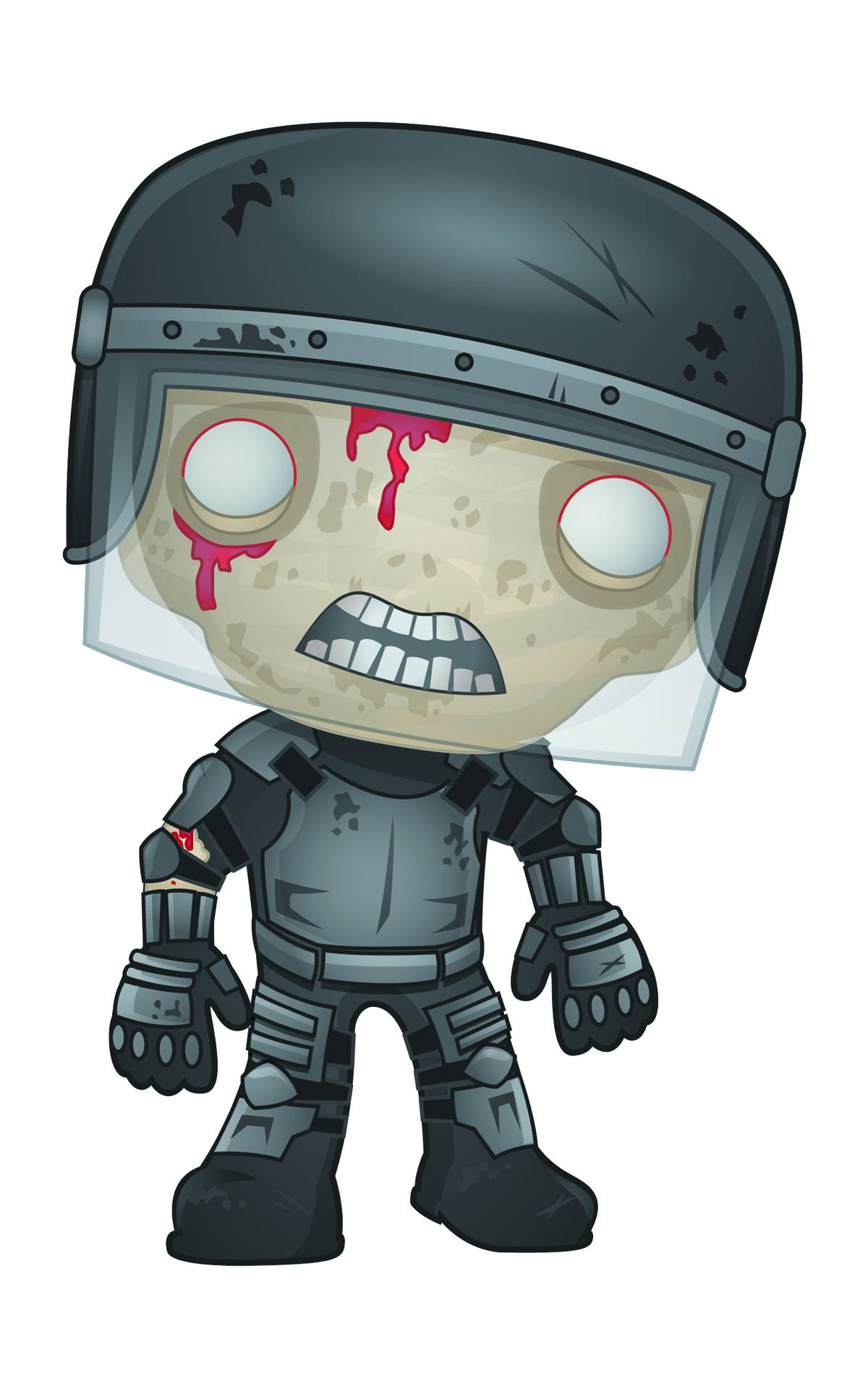 Pop Walking Dead Prison Guard Zombie Vinyl Figure