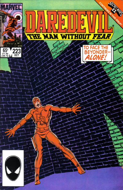 Daredevil #223 [Direct]-Fine (5.5 – 7)