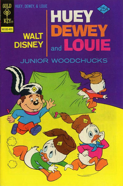 Walt Disney Huey, Dewey And Louie Junior Woodchucks #28 [Gold Key]-Very Fine (7.5 – 9)