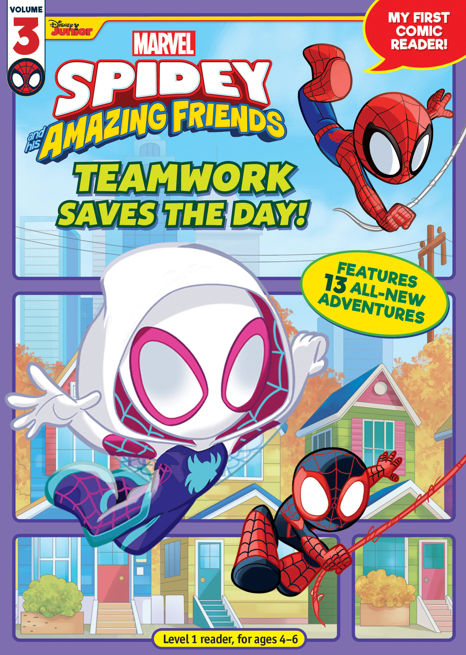 Spidey & His Amazing Friends Teamwork Saves Day Soft Cover