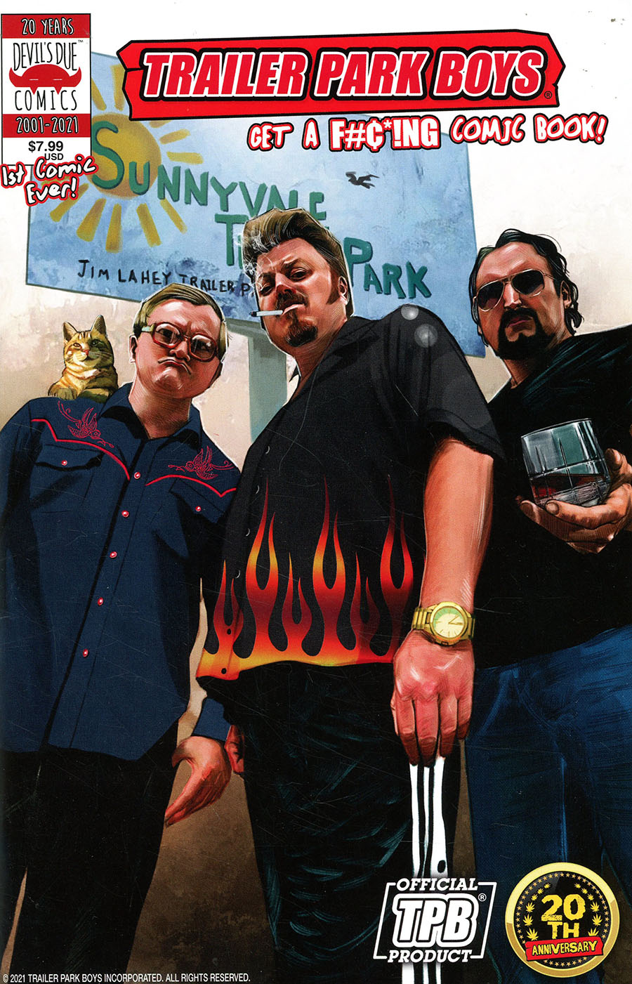 Trailer Park Boys Get A F#ing Comic Book #1 2nd Printing (Mature)