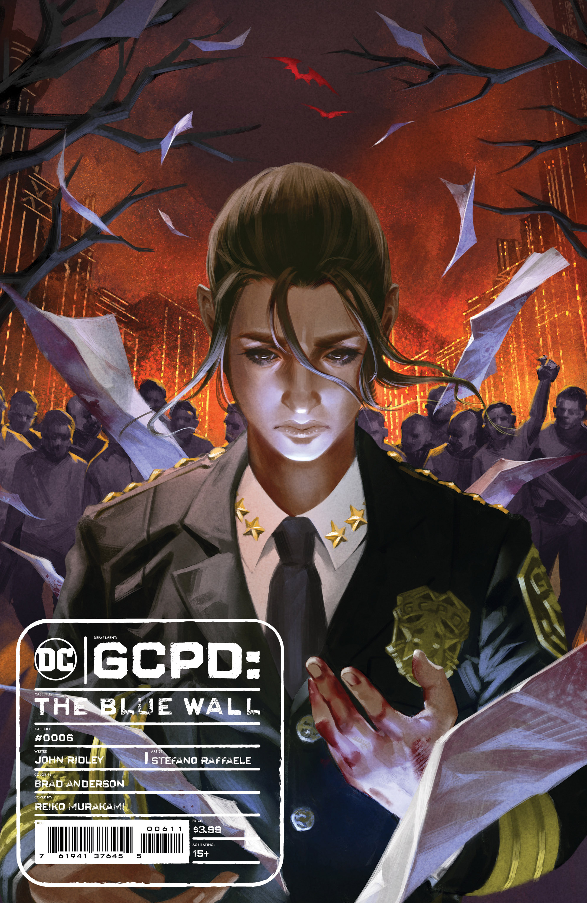G.C.P.D. The Blue Wall #6 Cover A Reiko Murakami (Of 6)