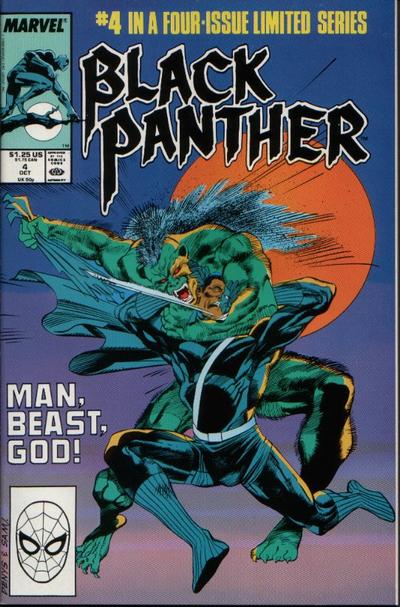 Black Panther #4 (1988) [Direct]-Very Good (3.5 – 5)