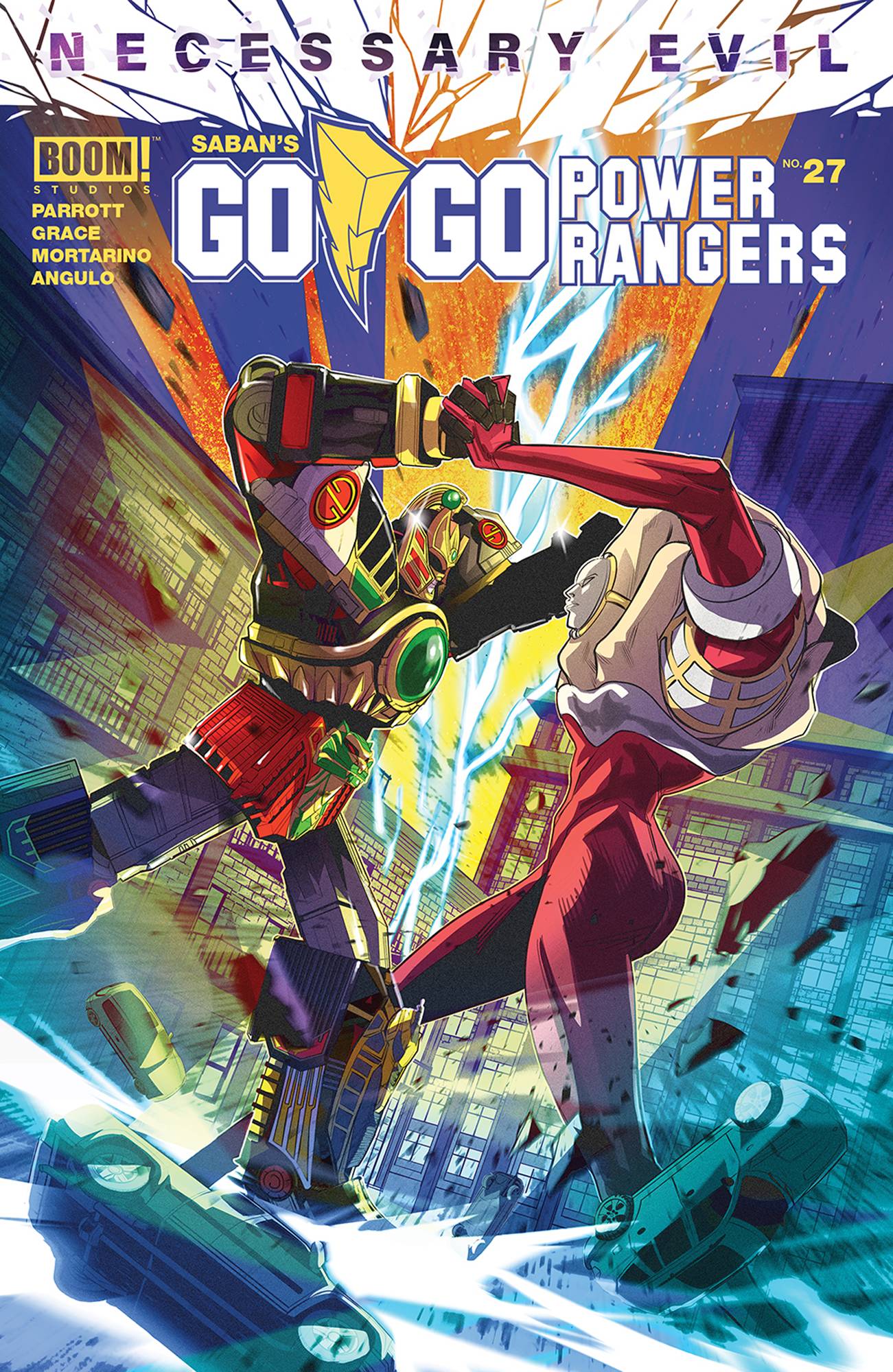 Go Go Power Rangers #27 Cover A Main Carlini