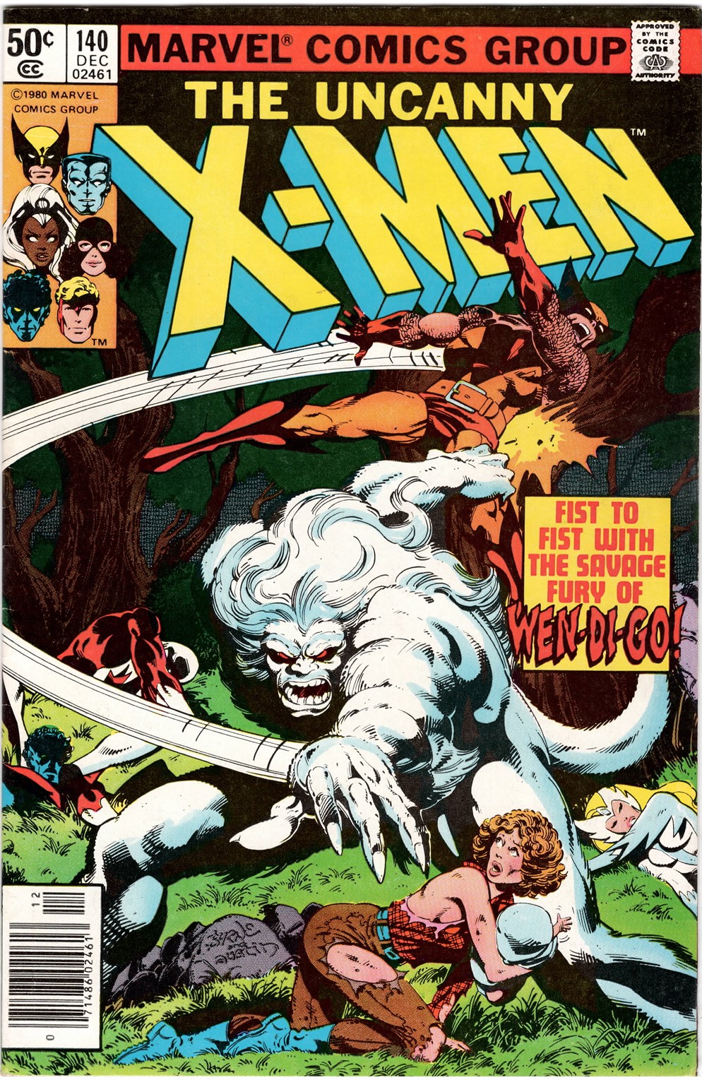 Uncanny X-Men #140 Newsstand Variant