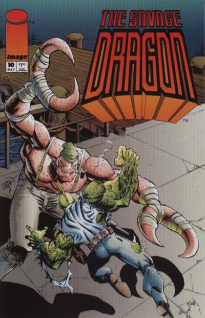 Savage Dragon #10 [Direct]-Very Fine (7.5 – 9)