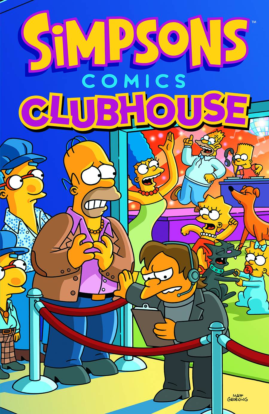 Simpsons Comics Clubhouse Graphic Novel