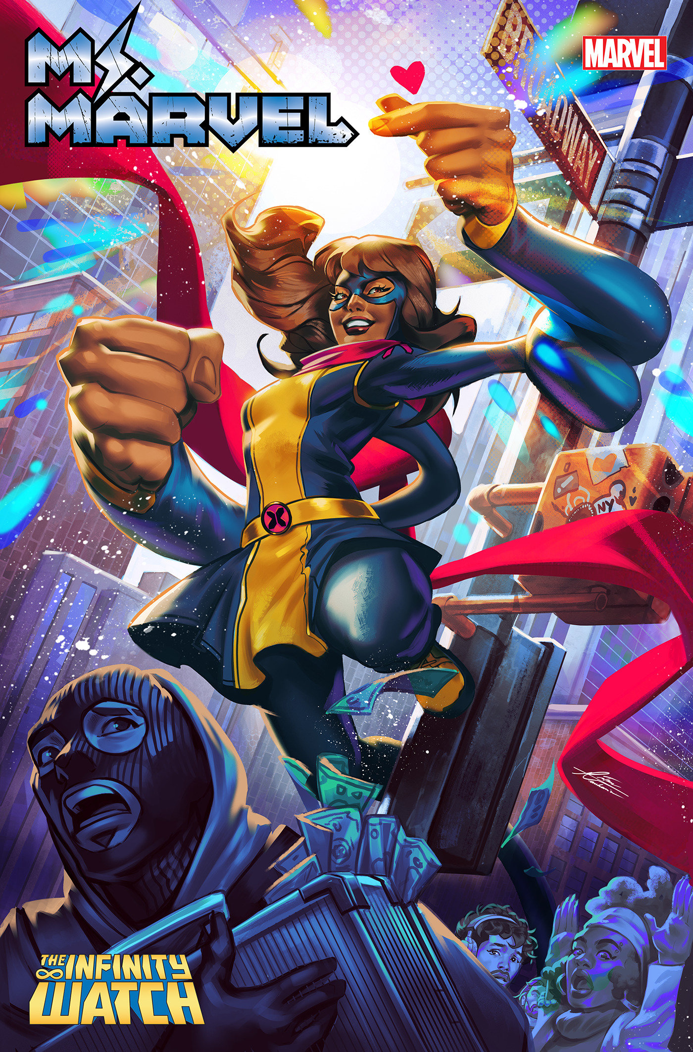 Ms. Marvel Annual #1 Mateus Manhanini Variant (Infinity Watch)