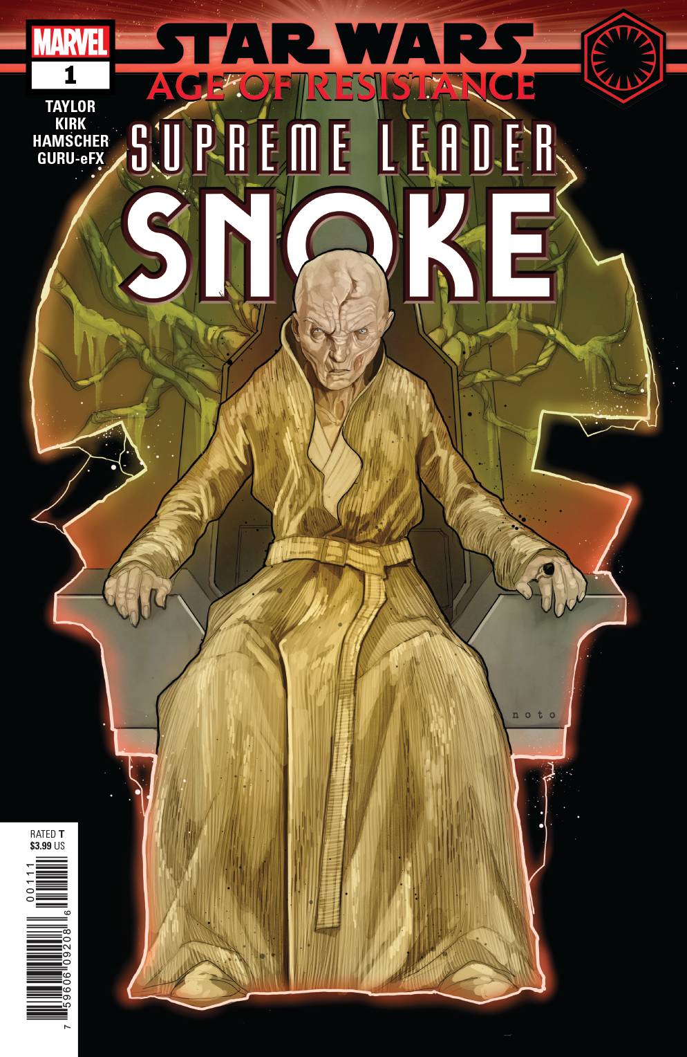 Star Wars Age of Resistance Supreme Leader Snoke #1