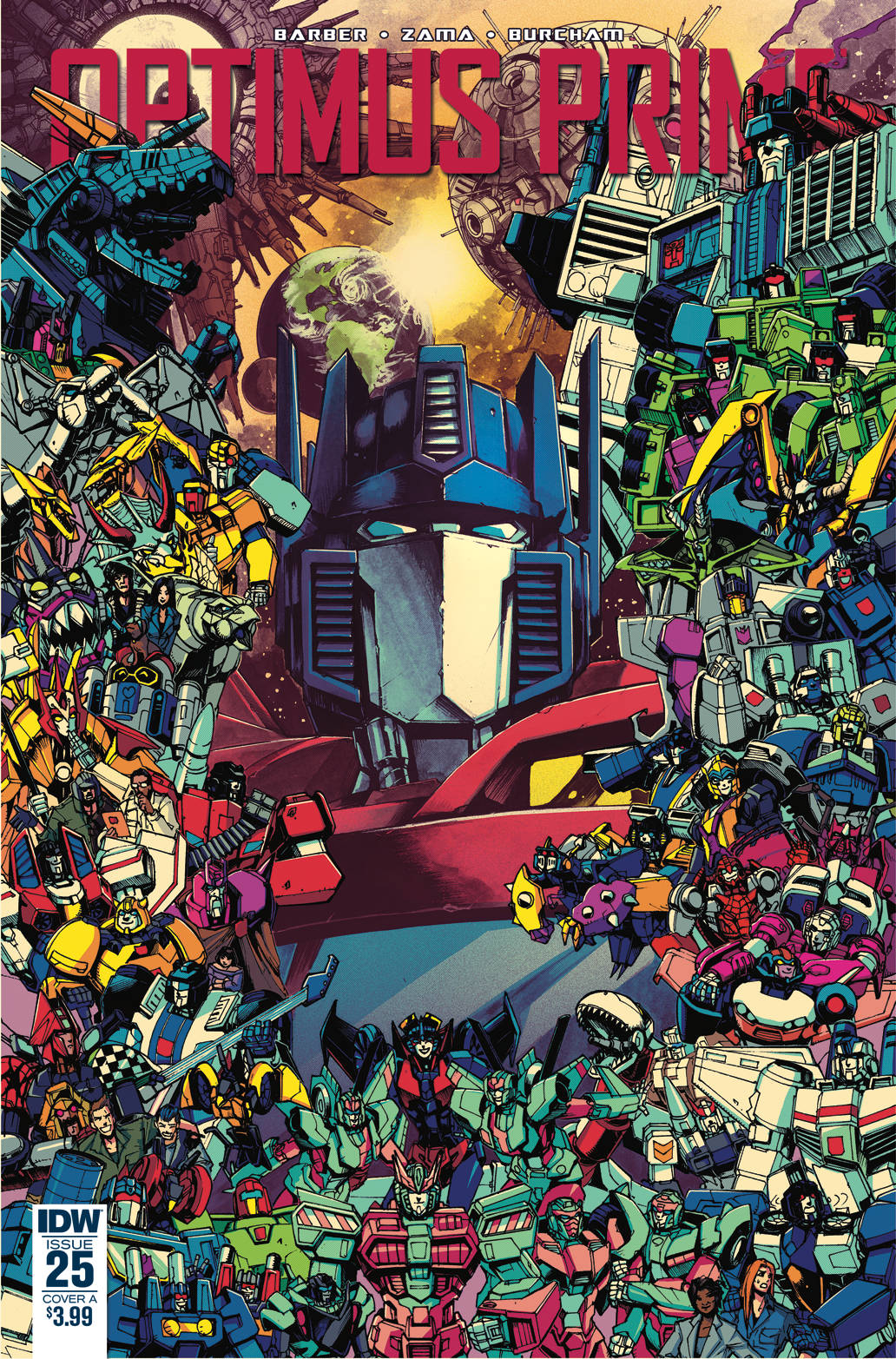 Optimus Prime #25 Cover A Zama