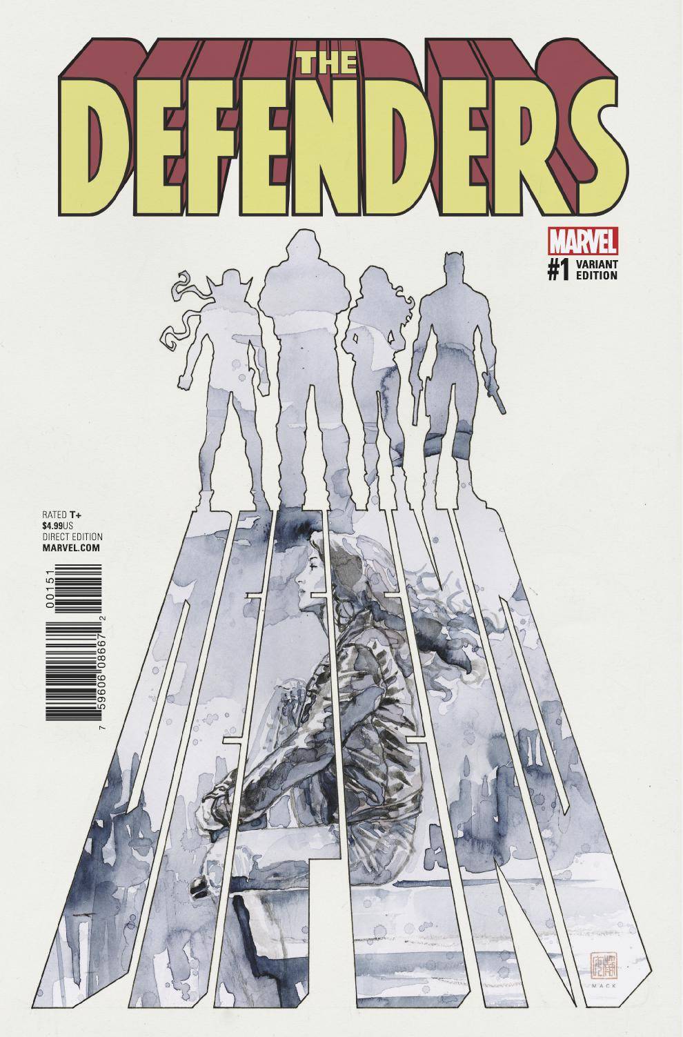 Defenders #1 Mack Variant