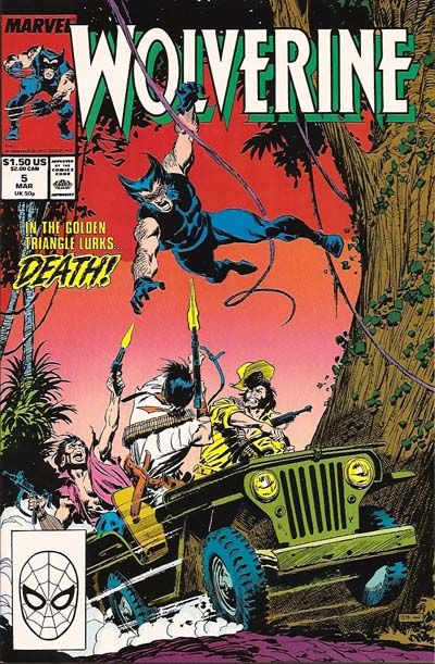 Wolverine #5 [Direct](1988)-Near Mint (9.2 - 9.8)