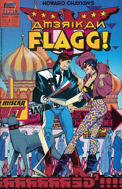 Howard Chaykin's American Flagg #5-Very Fine (7.5 – 9) Scarce