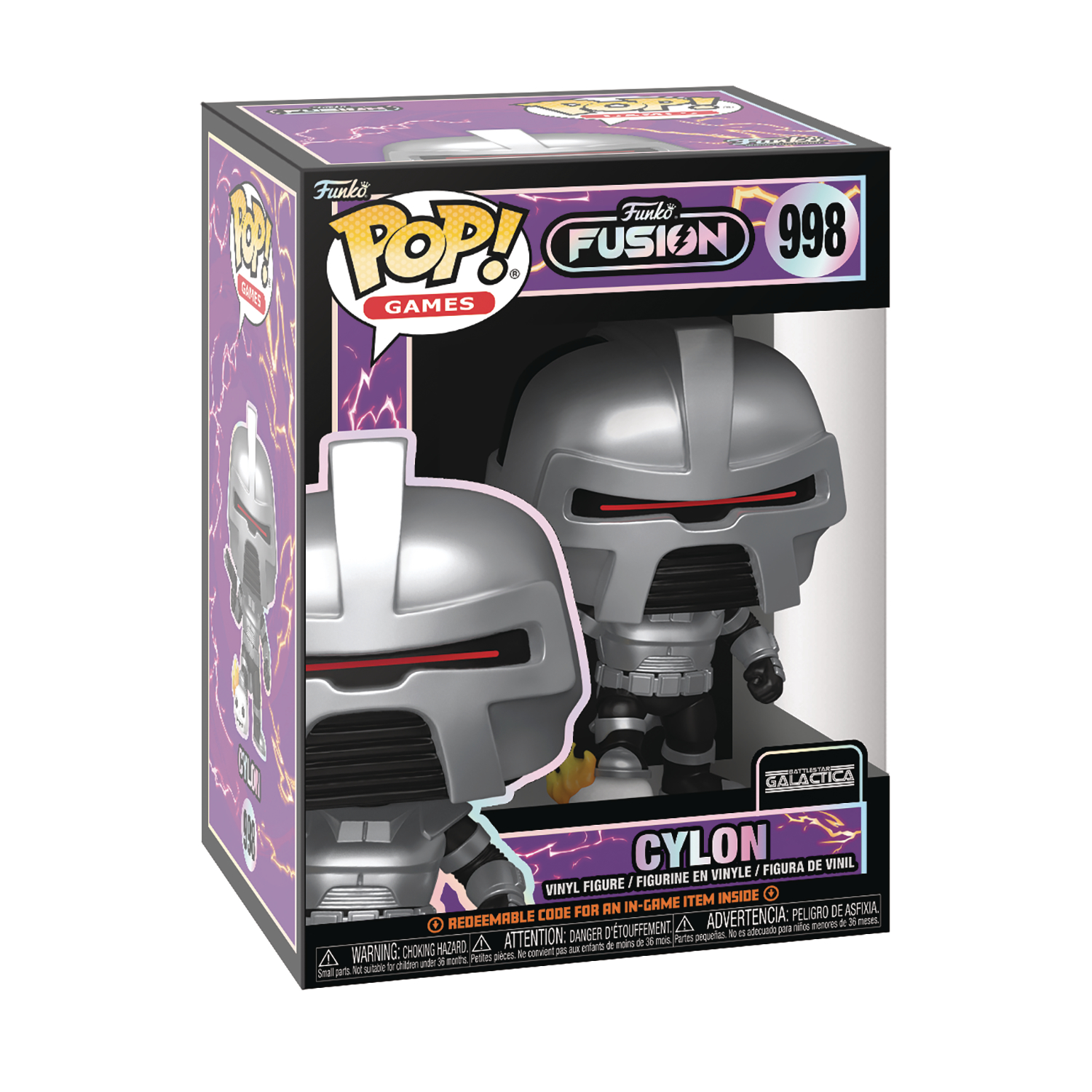 Pop Games Funko Fusion S2 Cylon W/ch Vinyl Figure