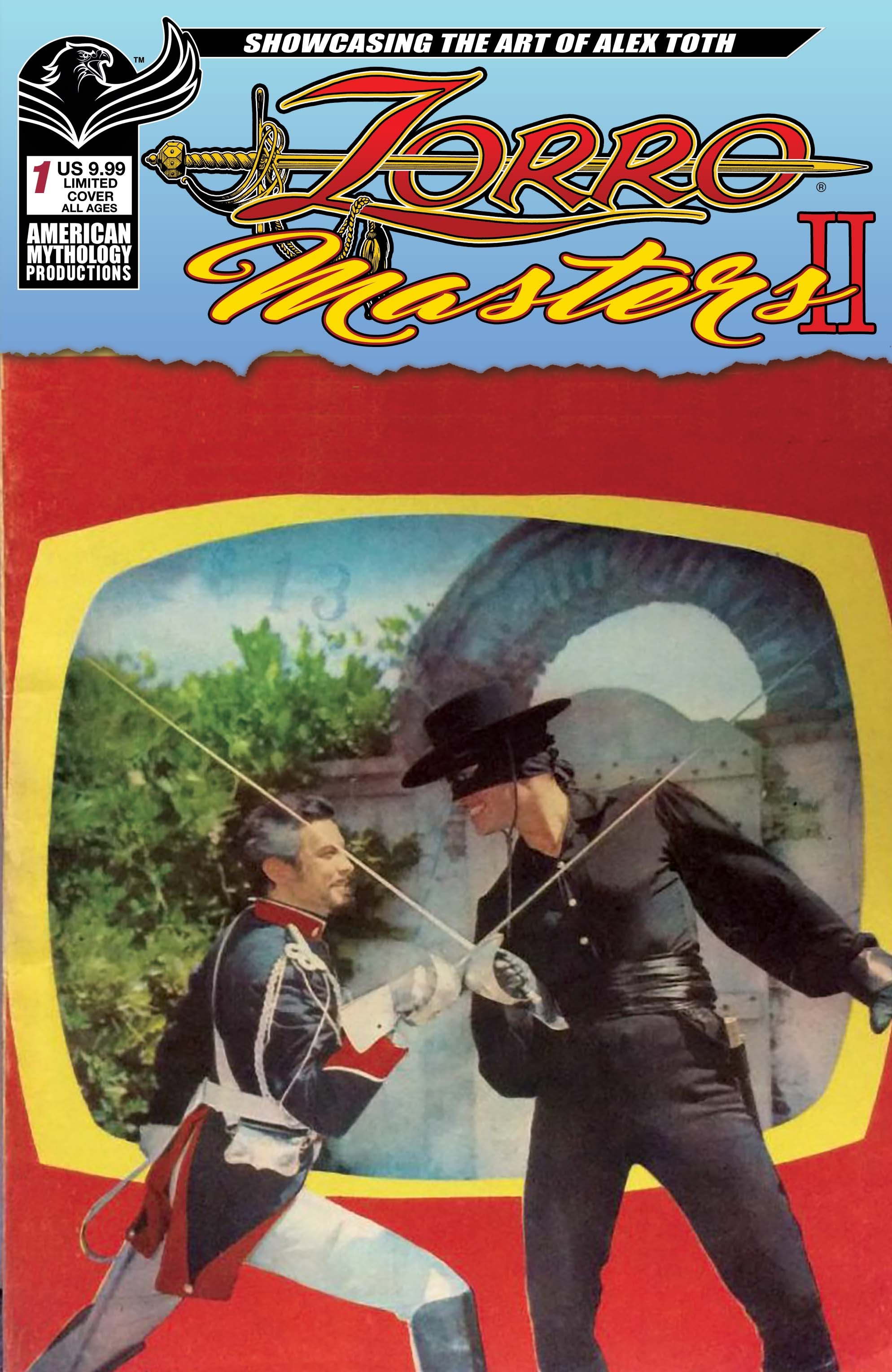 Zorro Masters Volume 2 Alex Toth #1 Cover B Limited Edition 350 Copy