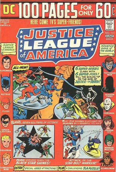 Justice League of America #111-Poor (.5) [Missing Cover]