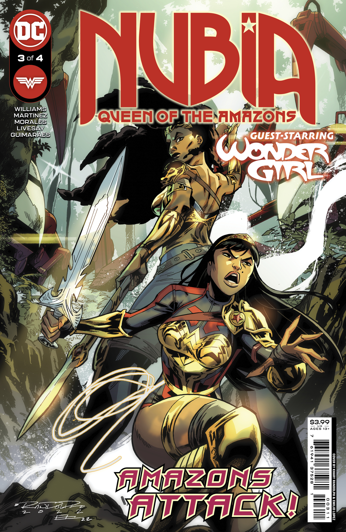 Nubia Queen of the Amazons #3 Cover A Khary Randolph (Of 4)