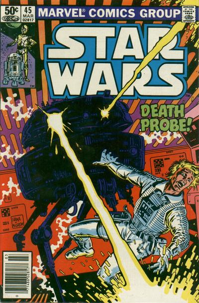 Star Wars #45 [Newsstand](1977)-Very Fine (7.5 – 9)