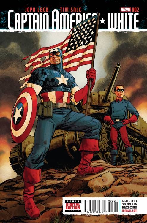Captain America White #2 (Johnson Variant) (2015)