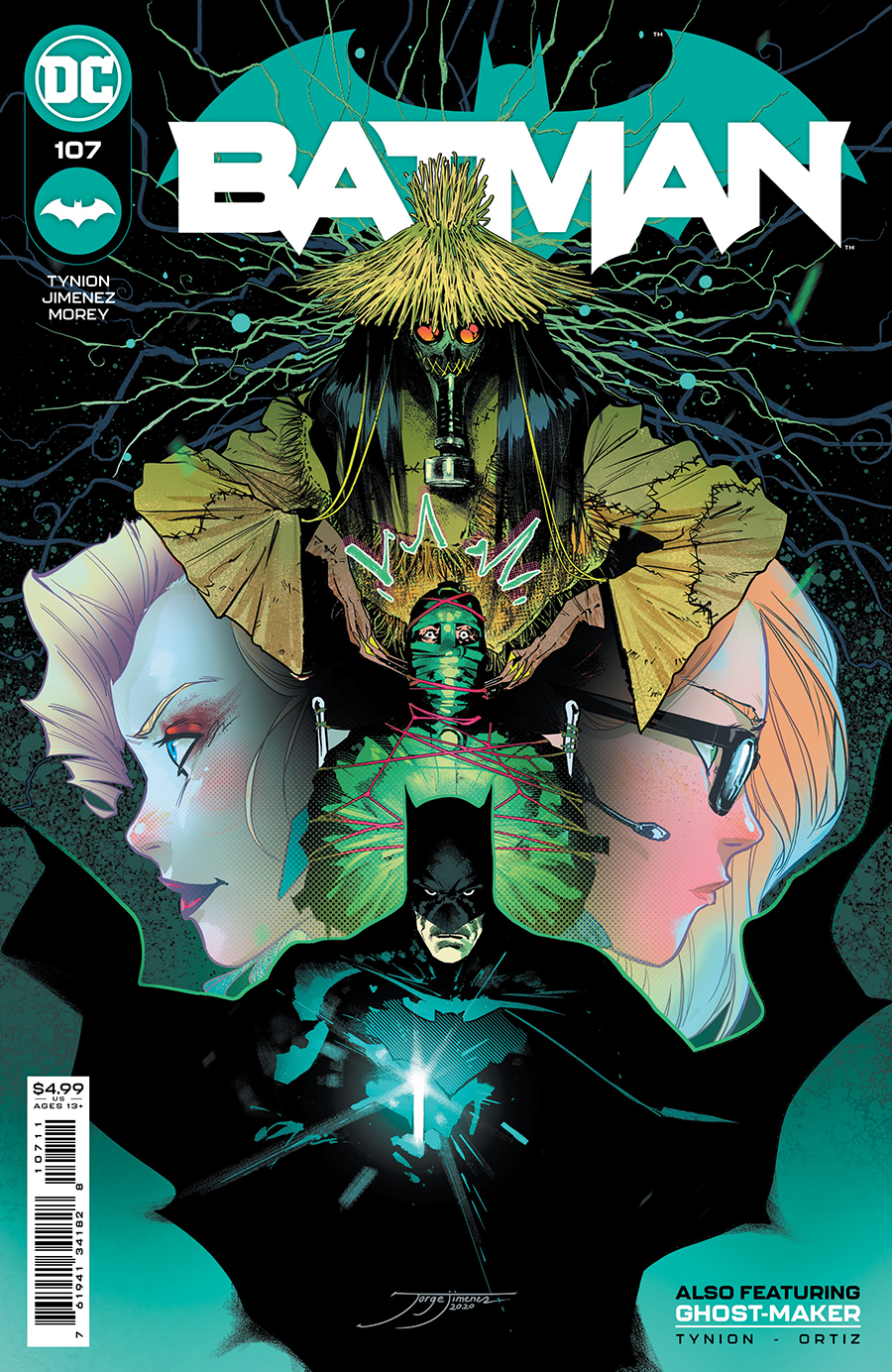 Batman #107 Cover A Jorge Jimenez (2016)