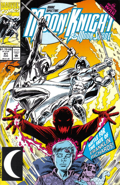 Marc Spector: Moon Knight #41 [Direct](1989)-Fine (5.5 – 7)