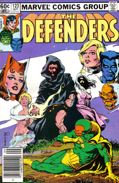 The Defenders #123 [Newsstand]-Fine 