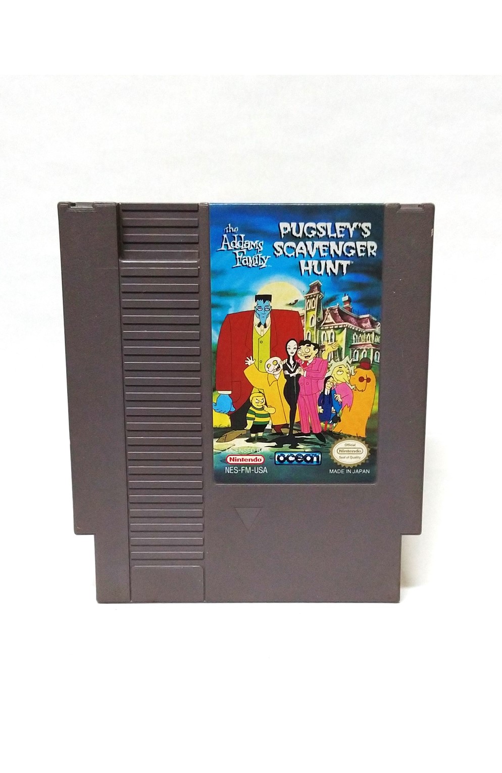 Nintendo Nes The Addam's Family Pugsley's Scavenger Hunt Cartridge Only (Excellent)