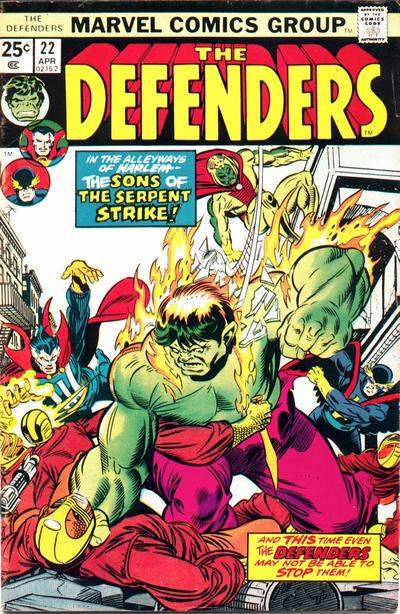 The Defenders #22 [Regular Edition]-Good (1.8 – 3)