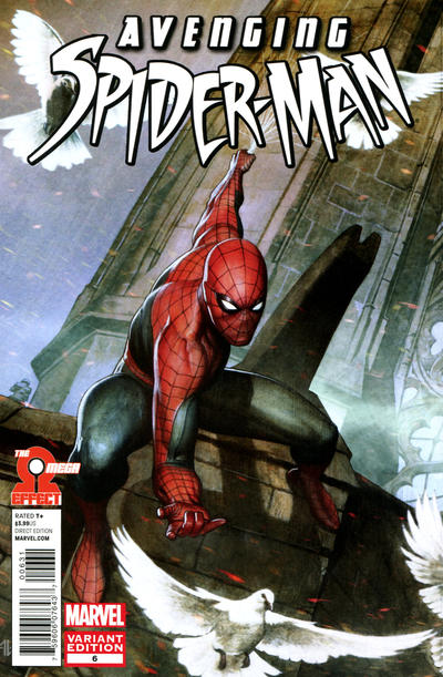 Avenging Spider-Man #6 [Variant Edition - Adi Granov Cover]-Near Mint (9.2 - 9.8)