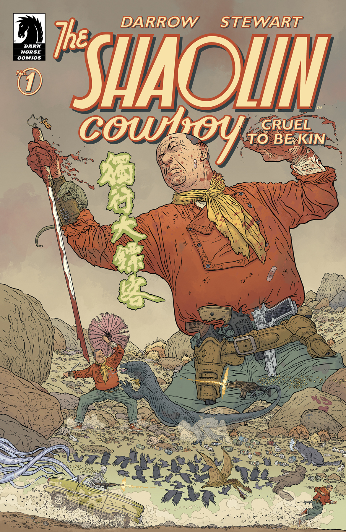 Shaolin Cowboy Cruel To Be Kin #1 Cover A Darrow (Of 7)